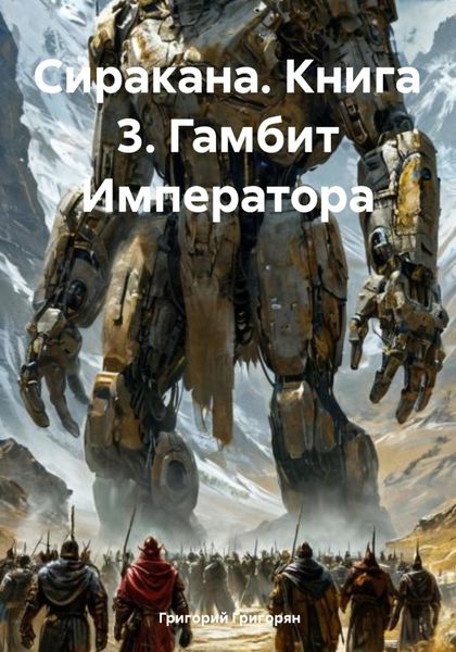 Обложка книги  «Сиракана. Книга 3. Гамбит Императора»