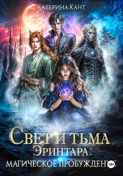Обложка книги  «Свет и тьма Эринтара: магическое пробуждение. Книга первая»
