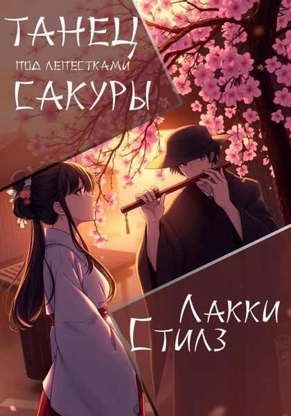 Обложка книги  «Танец под лепестками сакуры»