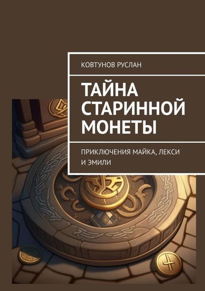 Обложка книги  «Тайна старинной монеты. Приключения Майка, Лекси и Эмили»