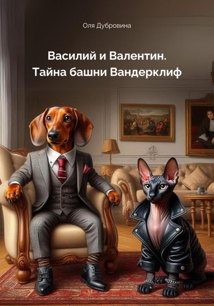 Обложка книги  «Василий и Валентин. Тайна башни Вандерклиф»