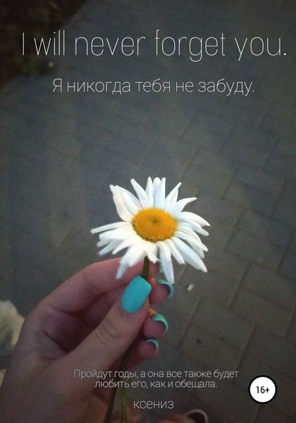 Обложка книги  «Я никогда тебя не забуду»