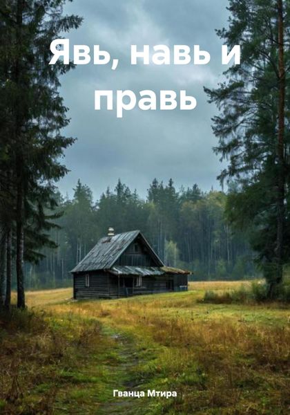 Обложка книги  «Явь, навь и правь»