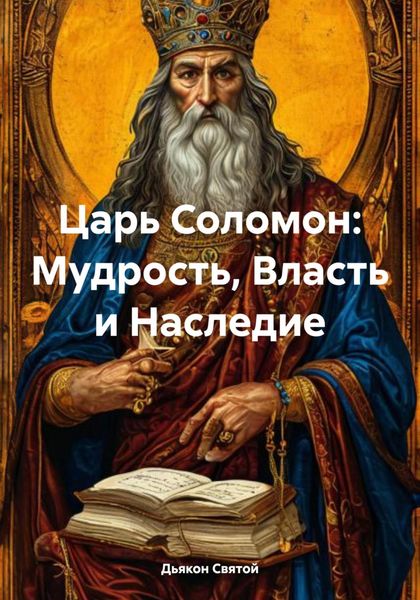 Обложка книги  «Царь Соломон: Мудрость, Власть и Наследие»