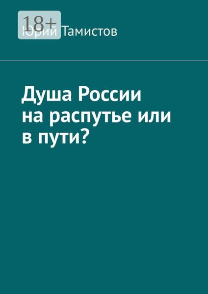 Обложка книги  «Душа России на распутье или в пути?»