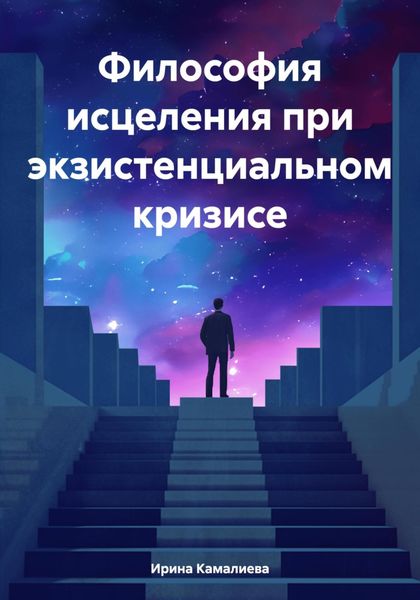 Обложка книги  «Философия исцеления при экзистенциальном кризисе»