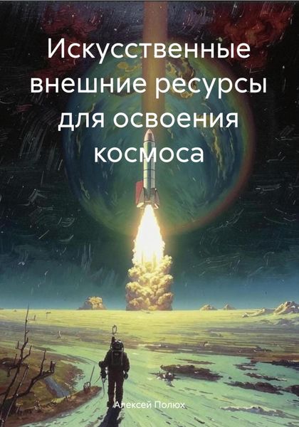Обложка книги  «Искусственные внешние ресурсы для освоения космоса»
