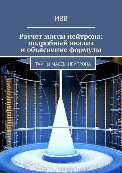 Обложка книги  «Расчет массы нейтрона: подробный анализ и объяснение формулы. Тайны массы нейтрона»