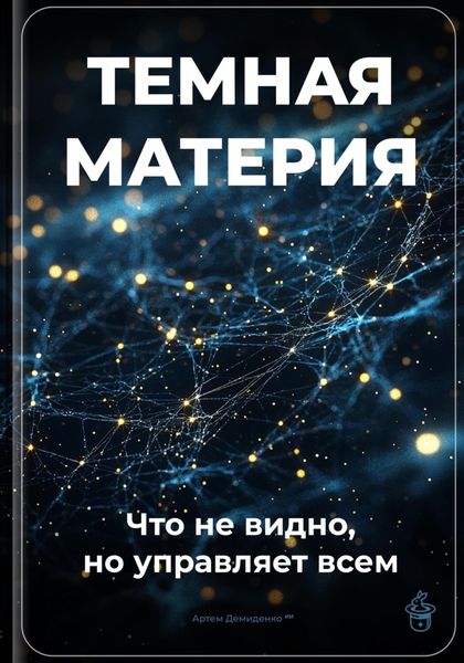 Обложка книги  «Тёмная материя: Что не видно, но управляет всем»