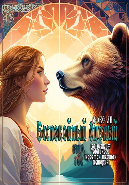 Обложка книги  «Беспокойный дивный мир, где за всяким обликом кроется темная история»