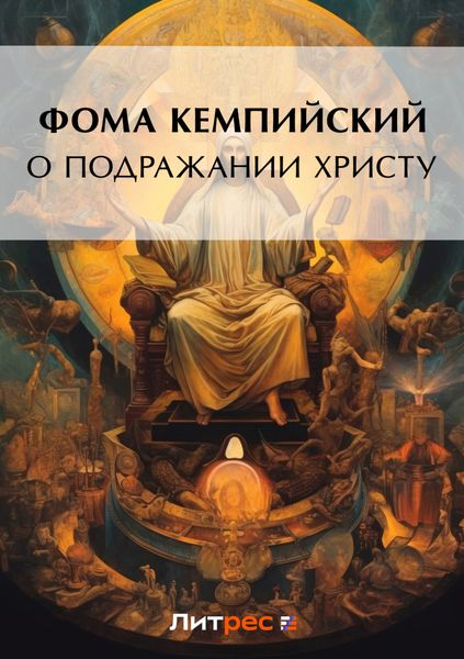 Обложка книги  «О подражании Христу»