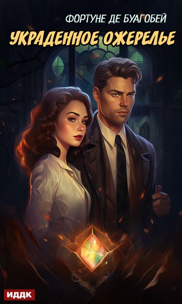 Обложка книги  «Украденное ожерелье»