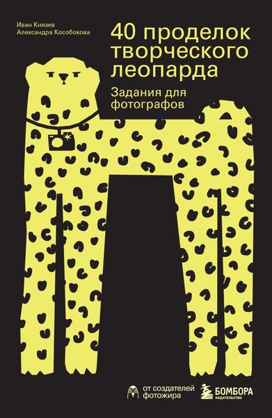 Обложка книги  «40 проделок творческого леопарда. Задания для фотографов»