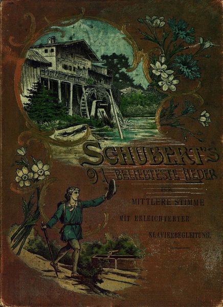 Обложка книги  «Schubert 91 beliebteste Lieder fur mittlere Stimme mit erleichterter u. den Vortrag untestutzender Klavierbegleitung»