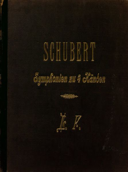 Обложка книги  «Symphonien von Franz Schubert»