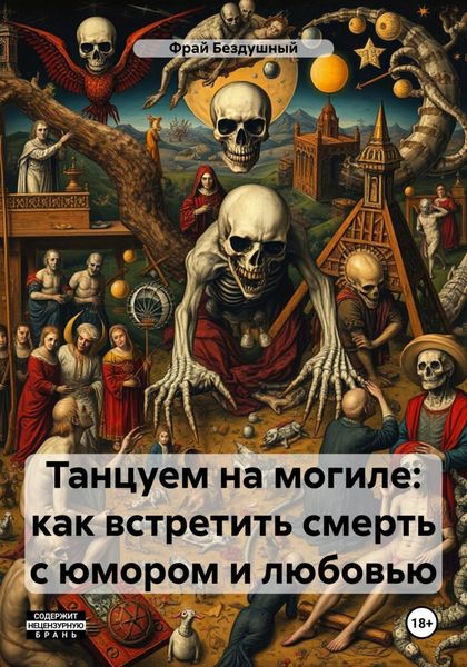 Обложка книги «Танцуем на могиле: как встретить смерть с юмором и любовью»