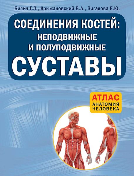 Обложка книги «Соединения костей: неподвижные и полуподвижные суставы»
