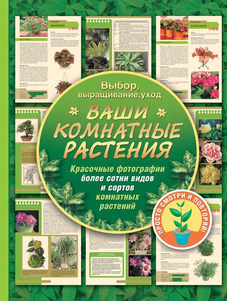 Обложка книги «Ваши комнатные растения»