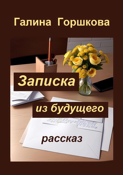 Обложка книги  «Записка из будущего»
