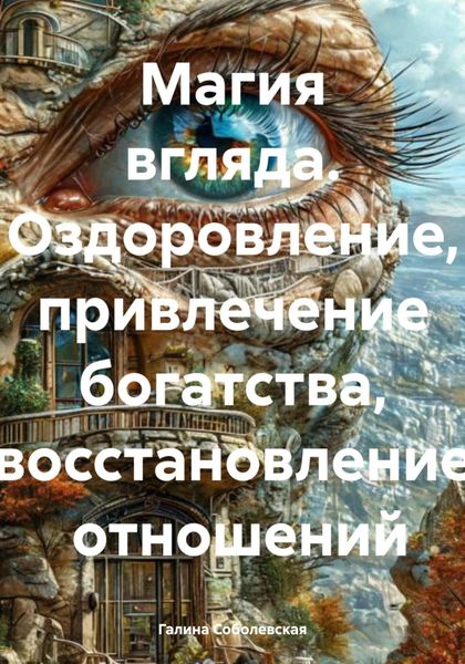 Обложка книги «Магия вгляда. Оздоровление, привлечение богатства, восстановление отношений»