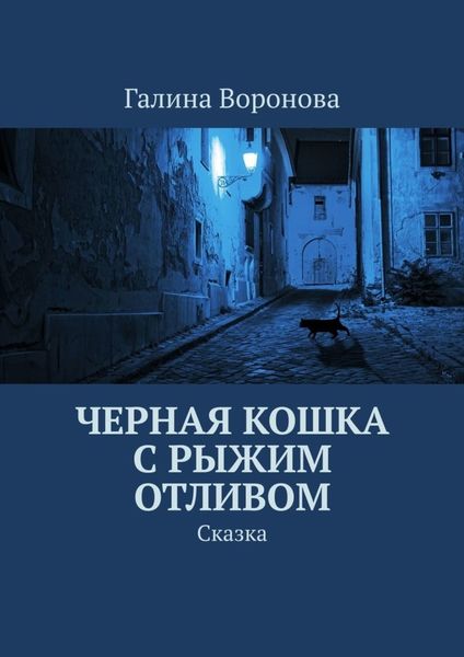Обложка книги «Черная кошка с рыжим отливом. Сказка»