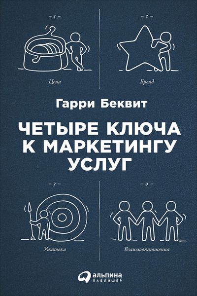 Обложка книги «Четыре ключа к маркетингу услуг»