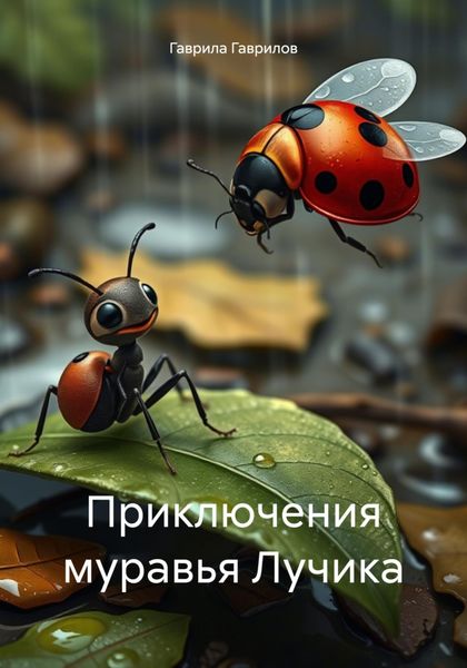 Обложка книги «Приключения муравья Лучика»