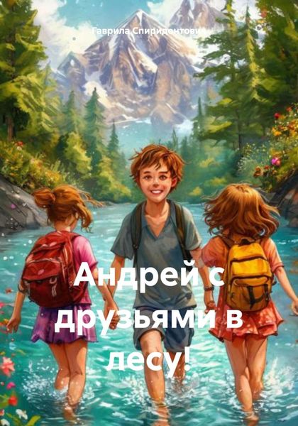 Обложка книги «Андрей с друзьями в лесу!»