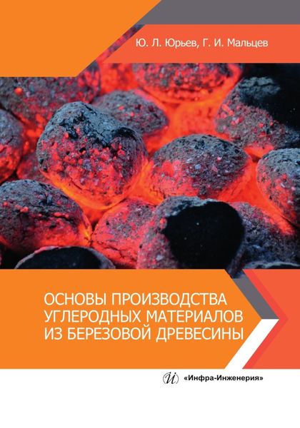 Обложка книги «Основы производства углеродных материалов из березовой древесины»