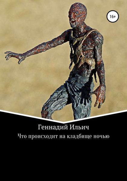 Обложка книги  «Что происходит на кладбище ночью»