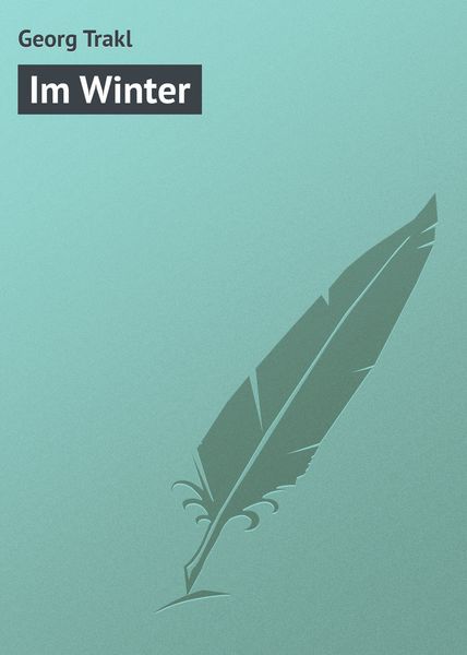 Обложка книги «Im Winter»