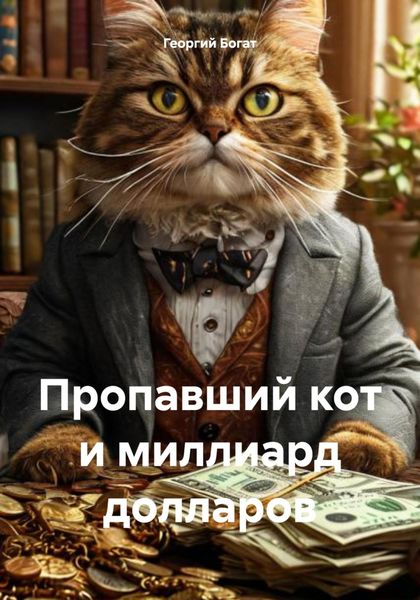 Обложка книги  «Пропавший кот и миллиард долларов»