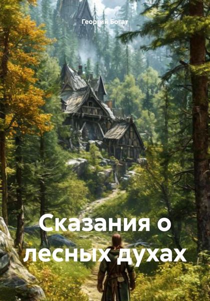 Обложка книги  «Сказания о лесных духах»