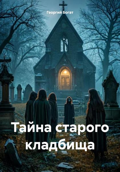 Обложка книги  «Тайна старого кладбища»