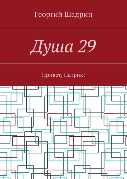 Обложка книги  «Душа 29. Привет, Патрик!»