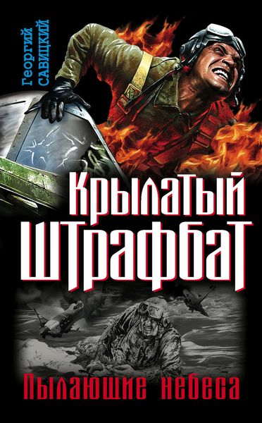 Обложка книги «Крылатый штрафбат. Пылающие небеса»