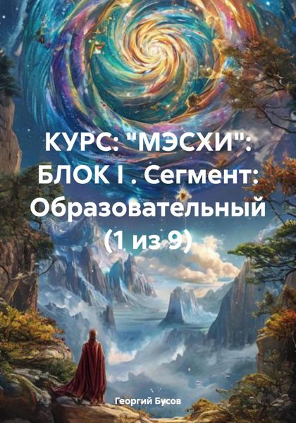 Обложка книги  «Курс «Мэсхи». Блок I. Сегмент образовательный (1 из 9)»