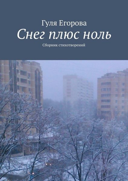 Обложка книги  «Снег плюс ноль»