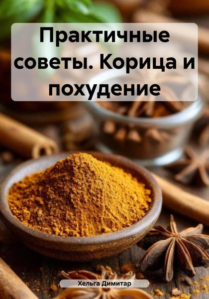 Обложка книги  «Практичные советы. Корица и похудение»