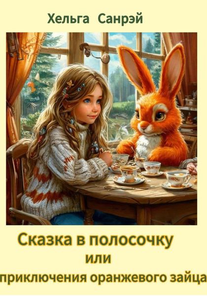 Обложка книги «Сказка в полосочку или приключения оранжевого зайца»