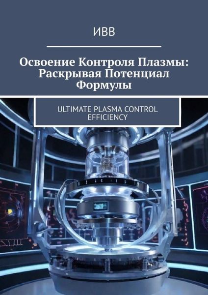 Обложка книги  «Освоение контроля плазмы: Раскрывая потенциал формулы. Ultimate plasma control efficiency»