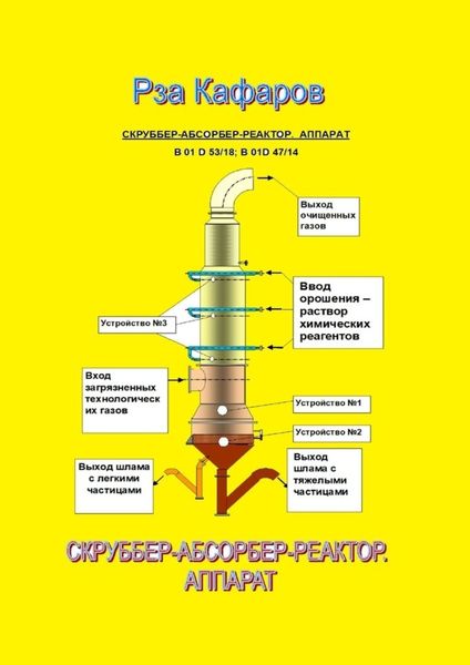Обложка книги  «Скруббер-абсорбер-реактор. Аппарат»