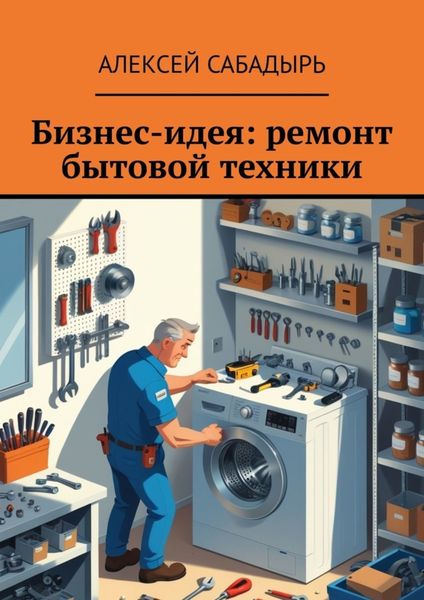 Обложка книги  «Бизнес-идея: ремонт бытовой техники»