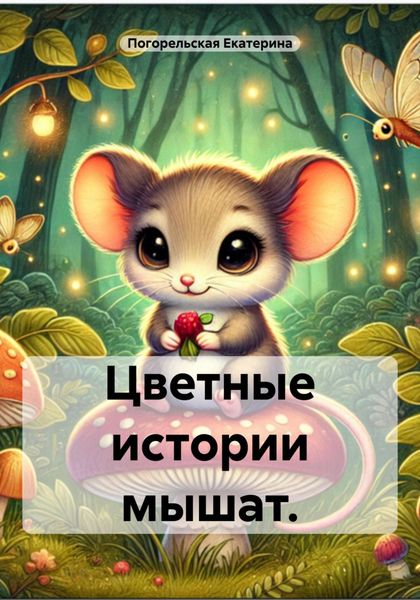 Обложка книги  «Цветные истории мышат.»