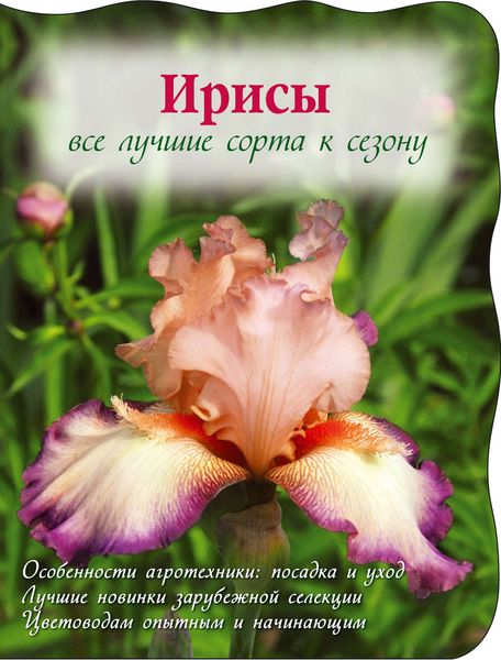 Обложка книги  «Ирисы. Все лучшие сорта к сезону»