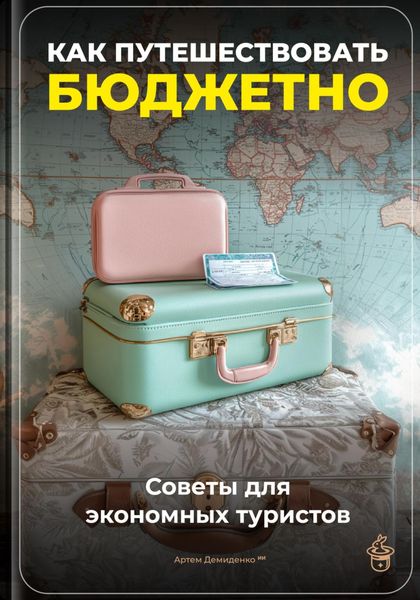 Обложка книги  «Как путешествовать бюджетно: Советы для экономных туристов»