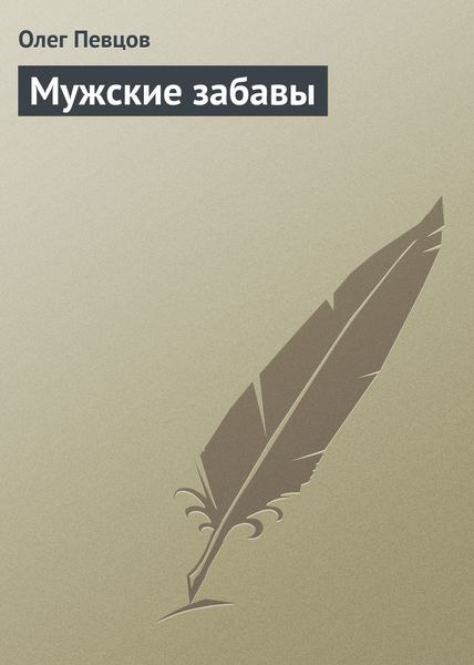 Обложка книги «Мужские забавы»