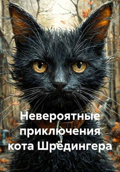 Обложка книги  «Невероятные приключения кота Шрёдингера»
