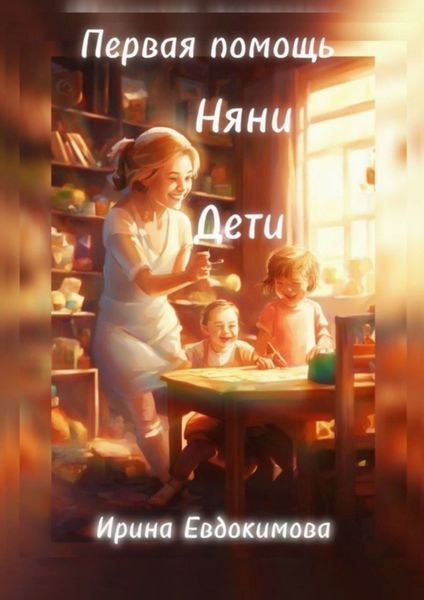 Обложка книги  «Первая помощь. Дети, няни»