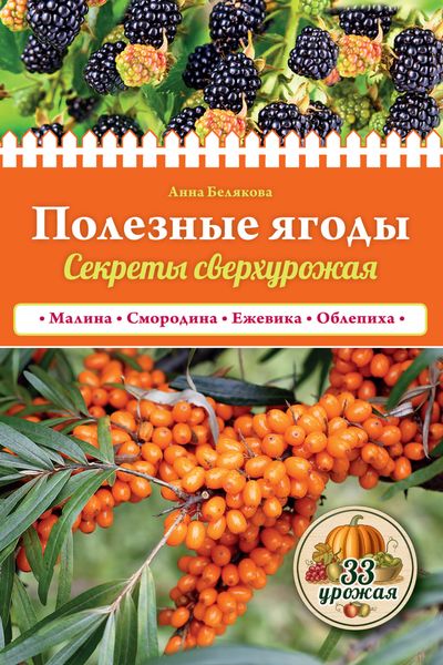 Обложка книги  «Полезные ягоды. Секреты сверхурожая»
